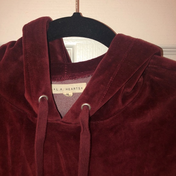 Oversized Velvet Sweatshirt - Picture 3 of 3